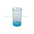 Transparent acrylic toothbrush holder